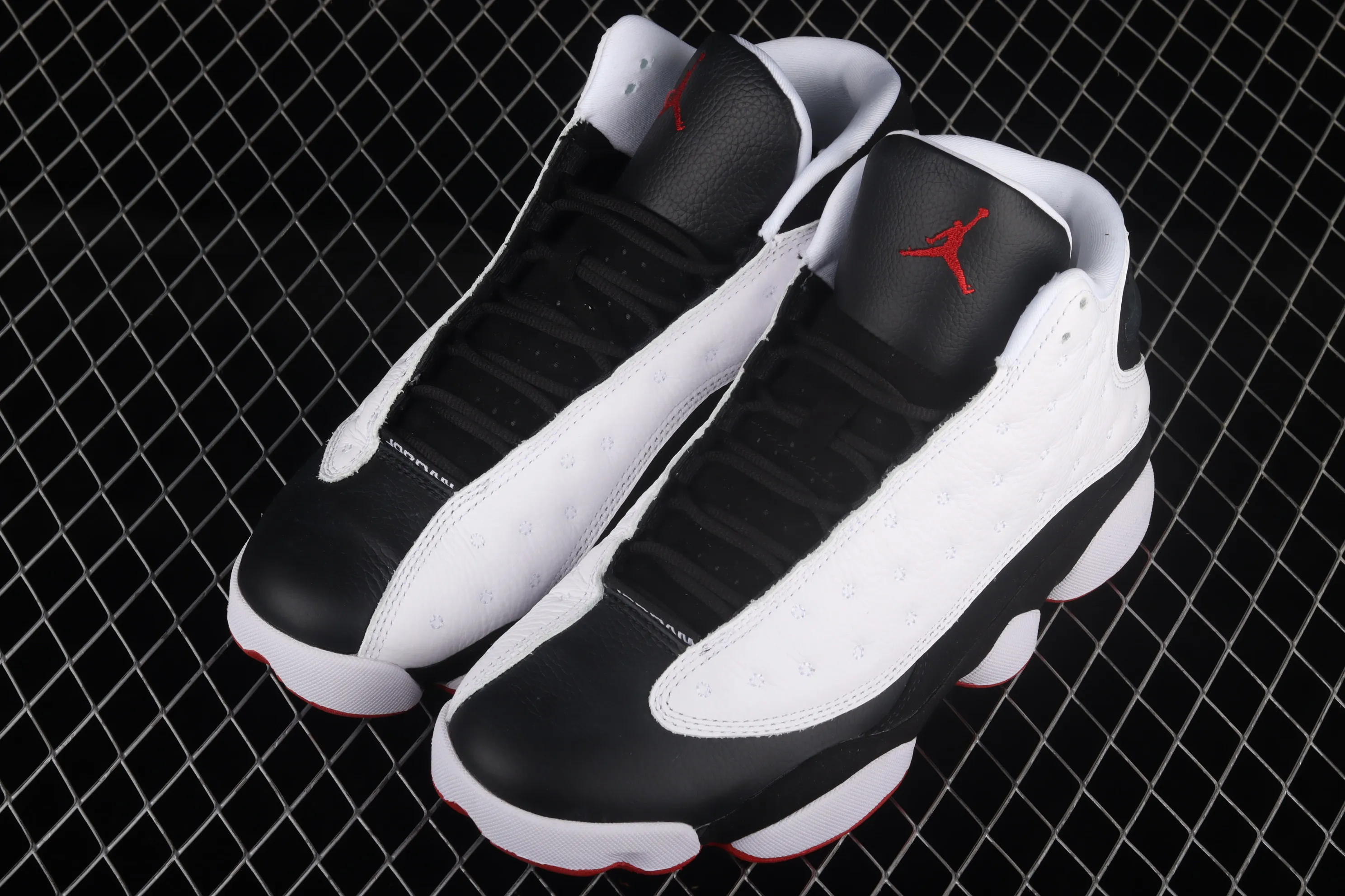 All categories Air Jordan Jordan series basketball shoes Air Jordan 13 pure original version Air Jordan AJ13 Retro AJ13 Joe 13 black and white panda 414571-104